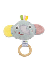 Babyjem Ahşap Halkalı Küçük Oyuncak Fil Yeşil